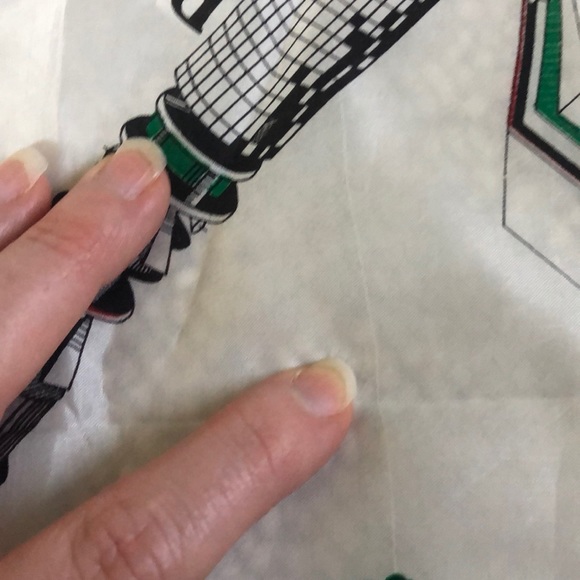 Vintage London Landmarks Scarf - Picture 15 of 15